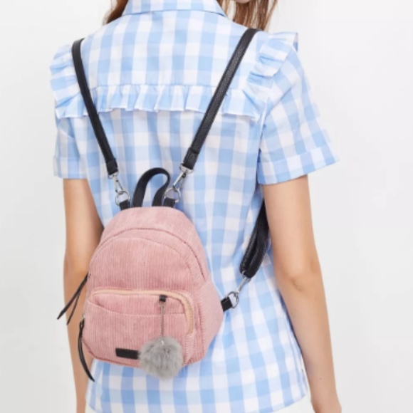 NEW COLORS Corduroy Mini Bookbag - Picture 5 of 7